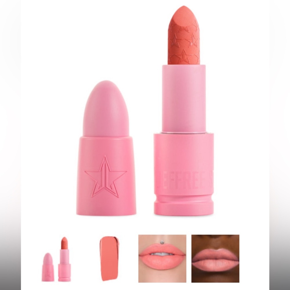 Jeffree Star- Velvet Trap Lipstick in the shade Orange Prick 🧡